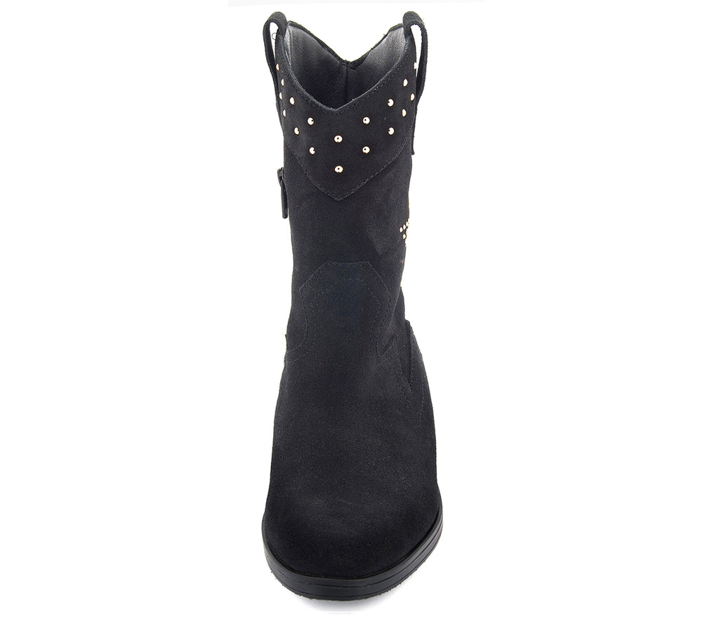 K-3 BOTA COWBOY ESTRELLA SERRAJE NEGRO