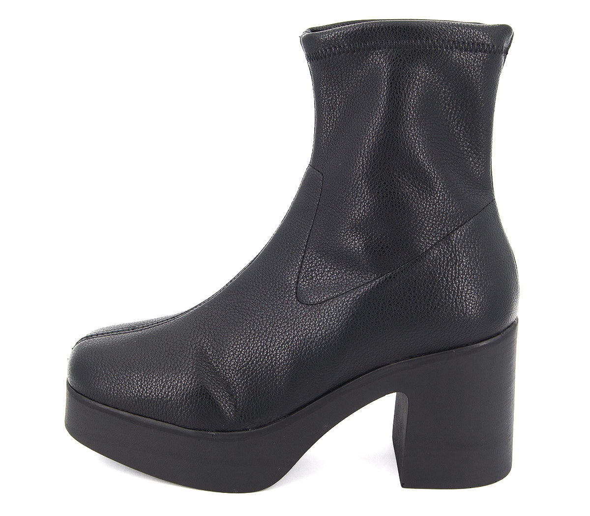 K1 BLACK HEEL BOOT