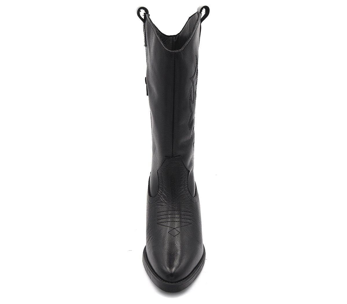 K-30 BOTA ALTA COWBOY PIEL NEGRA