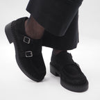 A7514 BLUCHER SERRAJE NEGRO