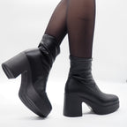 K1 BOTIN ELÁSTICO NEGRO