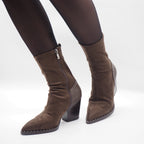 A-CEI5732 BOTIN ELÁSTICO MARRÓN