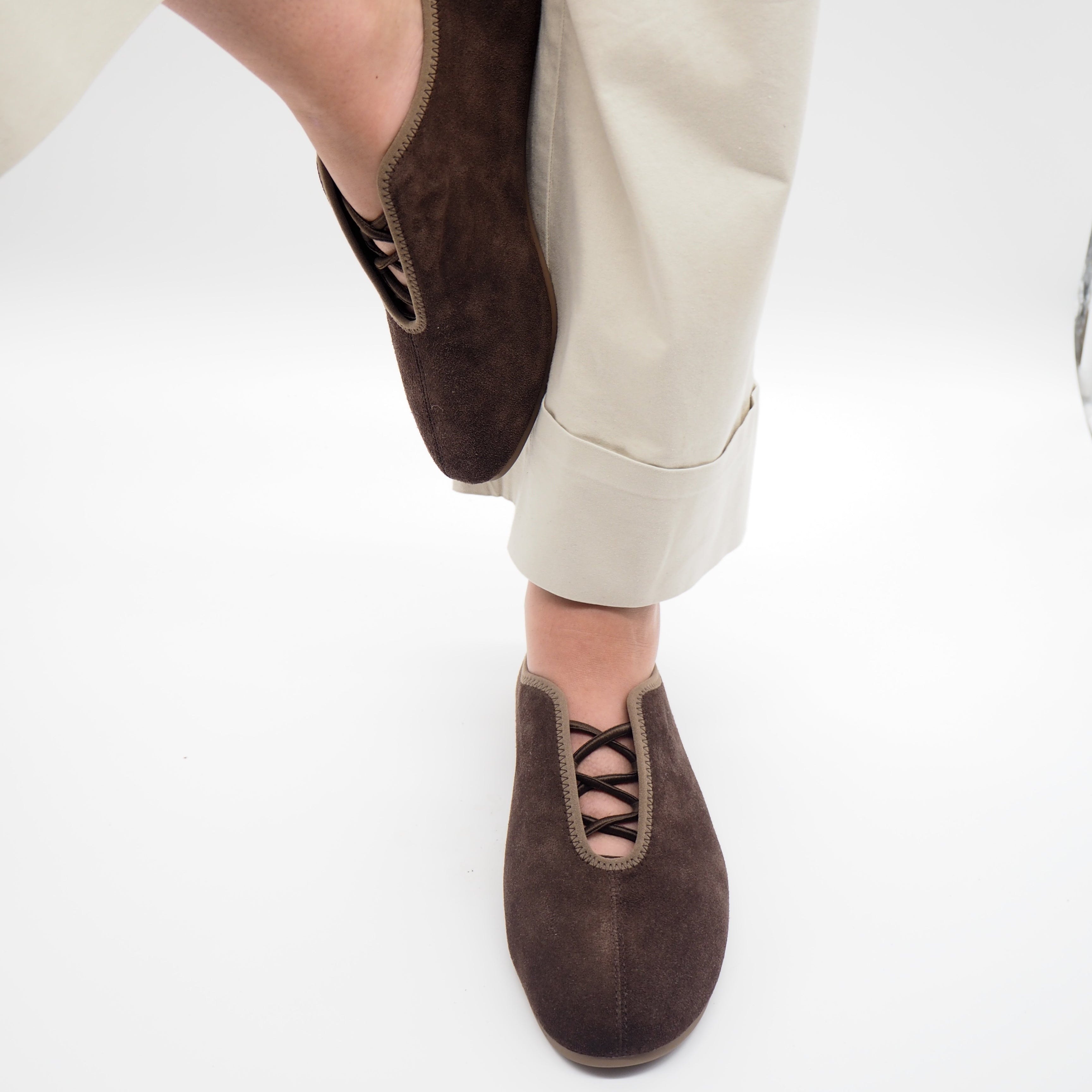 SA778 ZAPATO SERRAJE MOKA