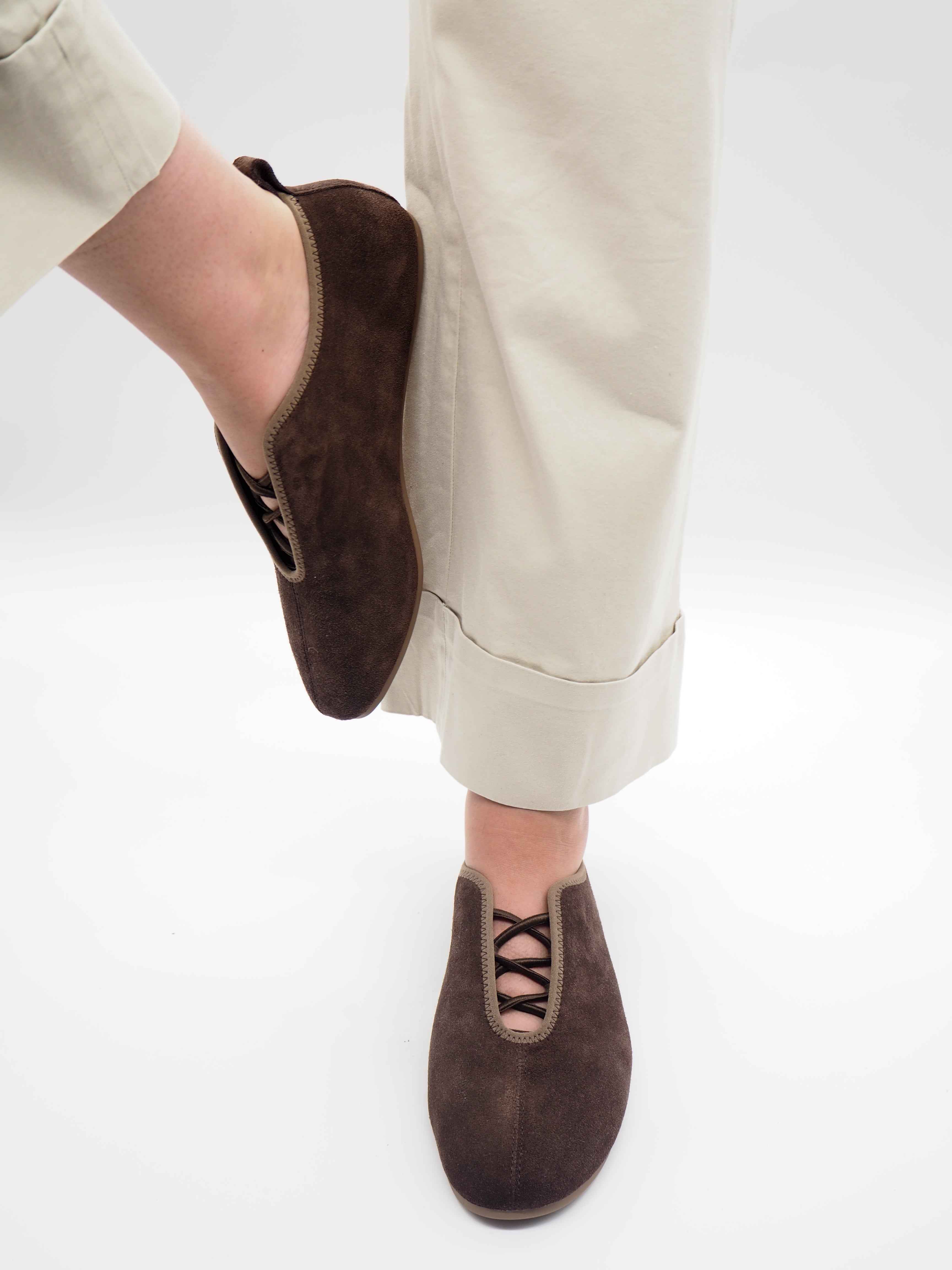 SA778 ZAPATO SERRAJE MOKA