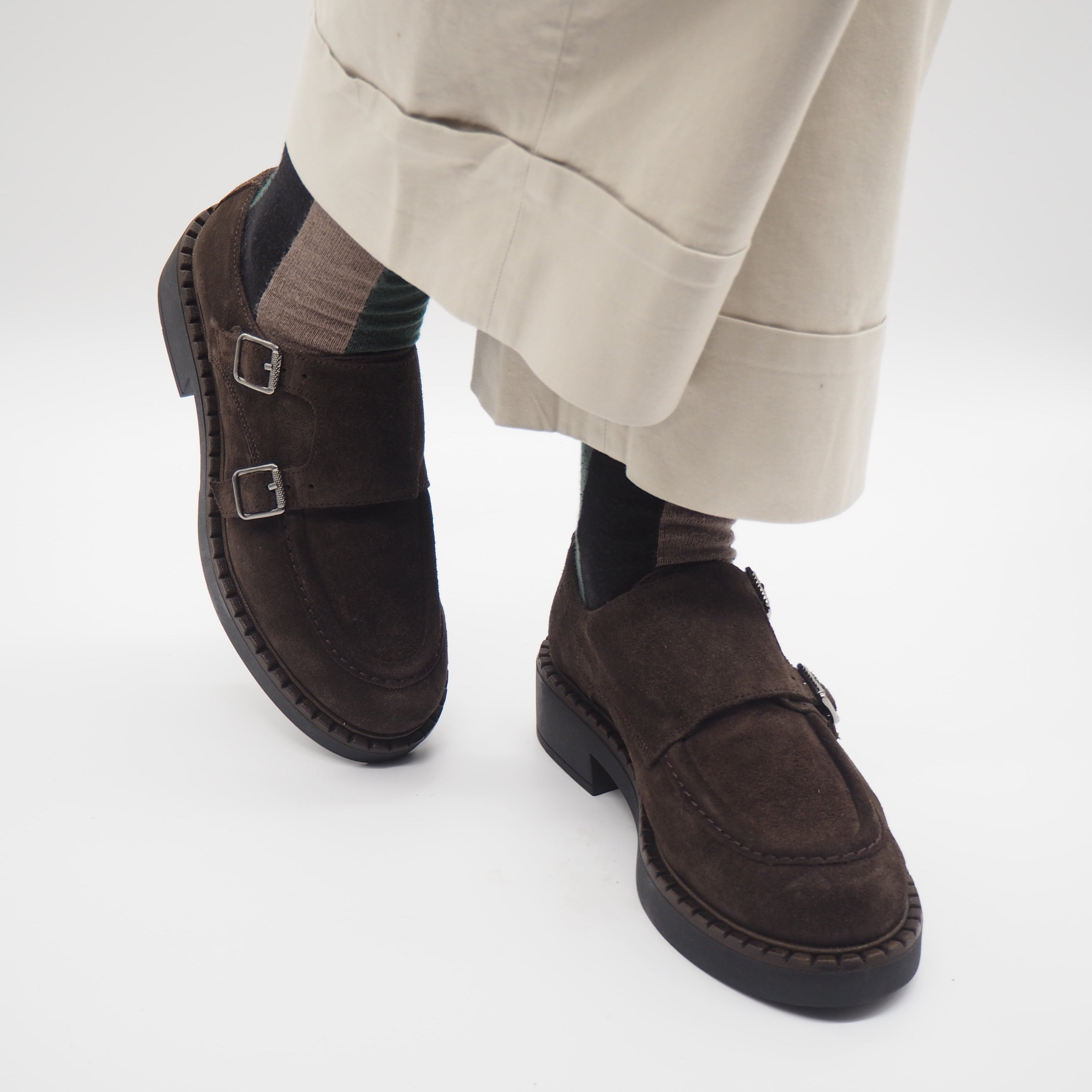 A7514 BLUCHER SERRAJE MARRÓN