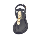 BLACK SANDAL S-12 P VE26|15
