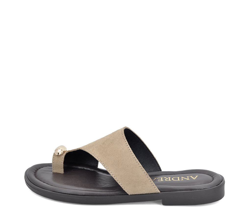 S-15 SANDALIA PIEZA SERRAJE BEIGE