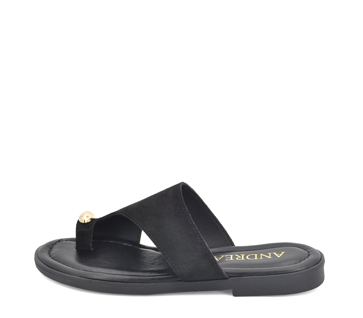 S-15 SANDALIA PIEZA SERRAJE NEGRO