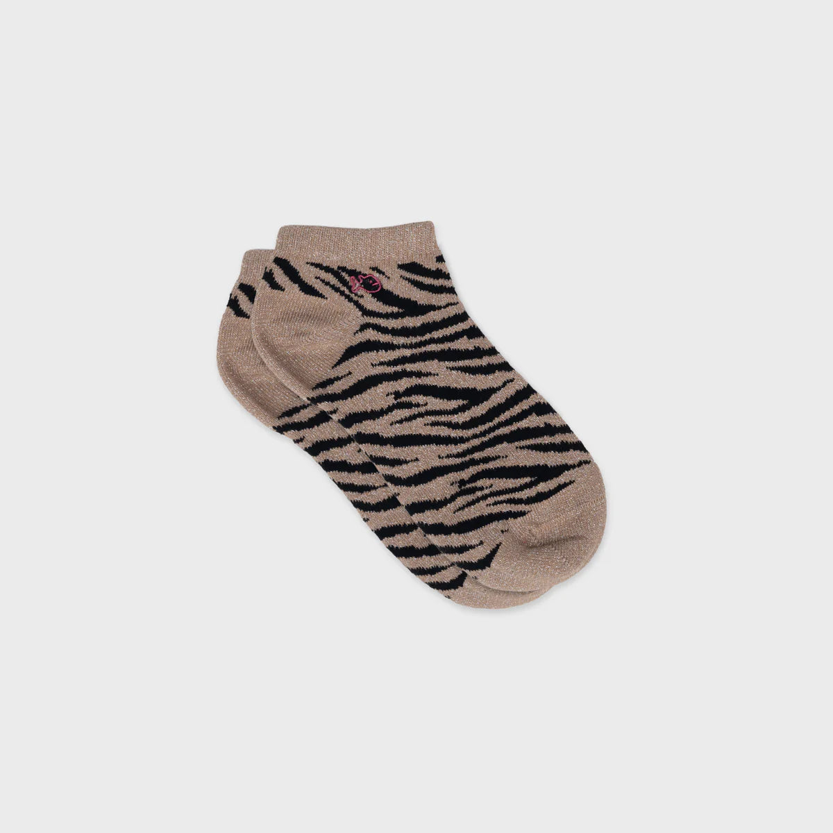 SFW16 CALCETINES ZEBRA/BEIGE-NEGRO