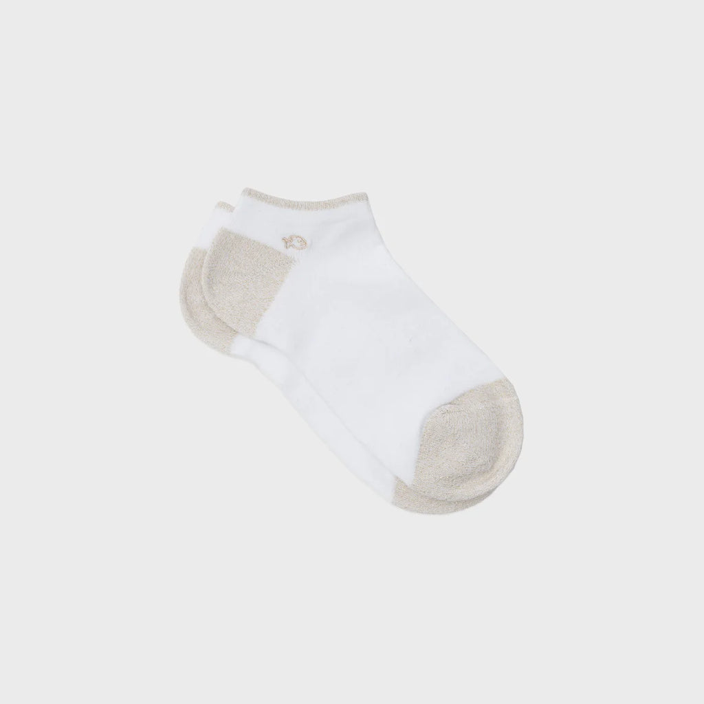 SP10 CALCETINES BLANCO/ORO