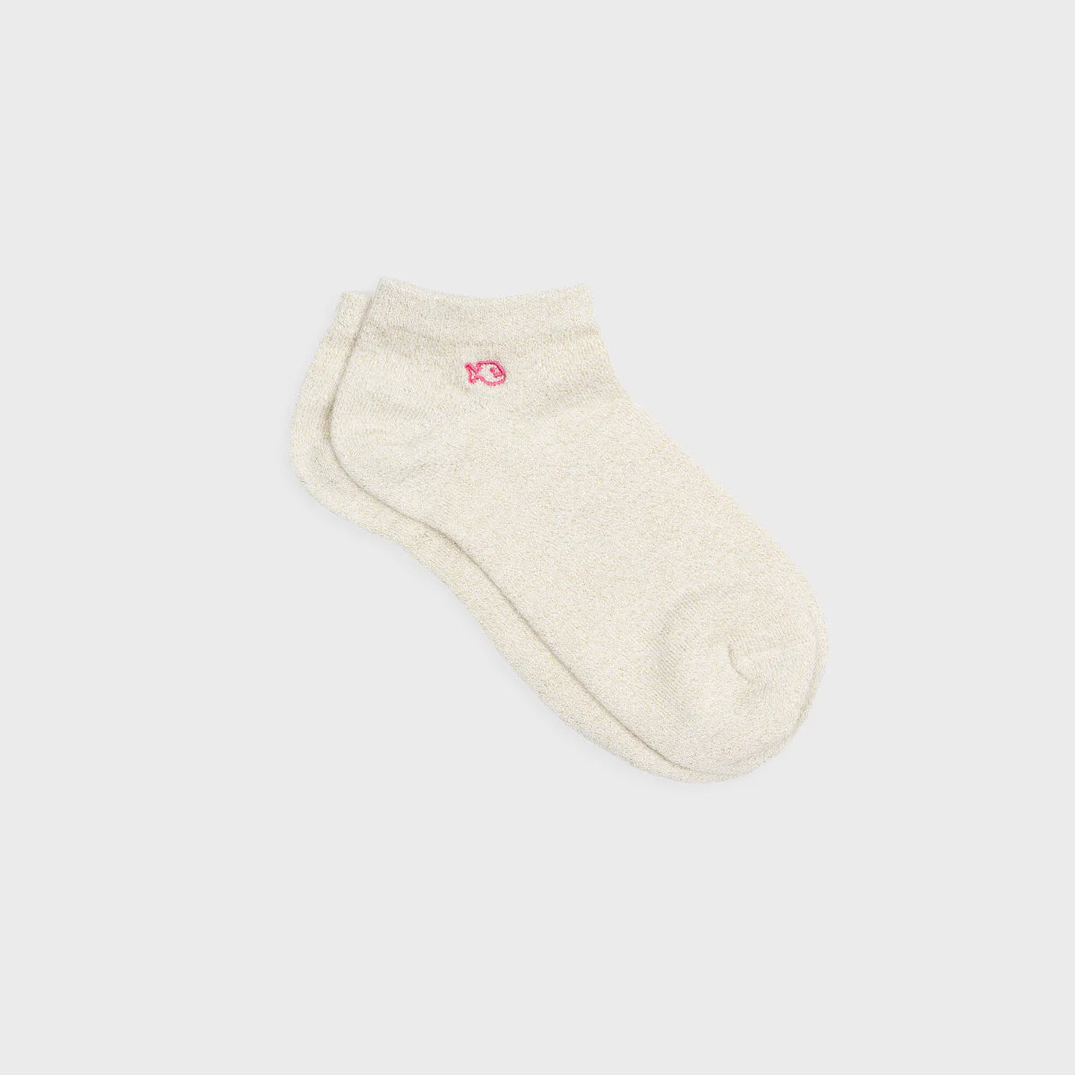 SP16 CALCETINES LUREX/BEIGE