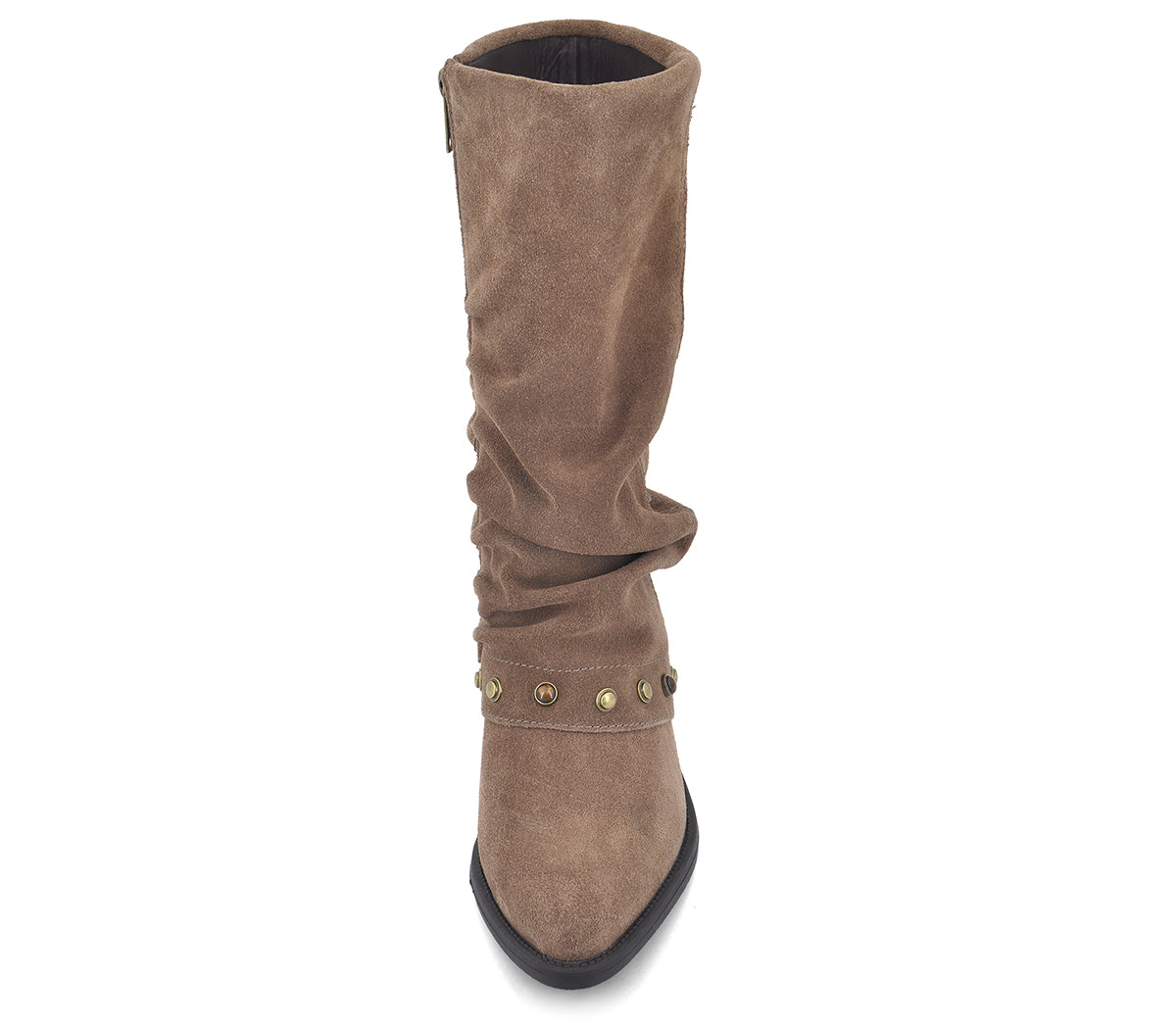 SS1976 BOTAS COWBOY SERRAJE TAUPE CON POLAINA