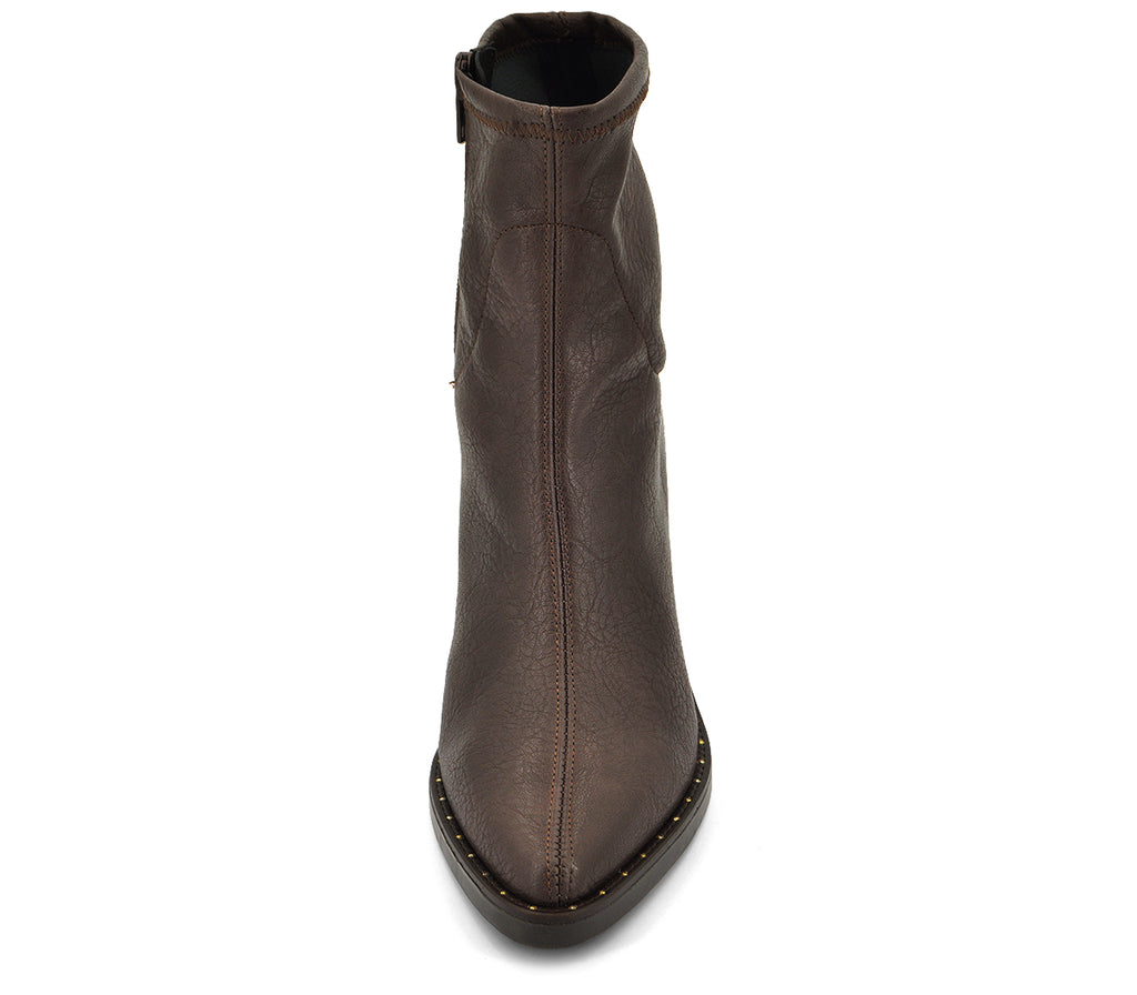 W-7 BOTÍN COWBOY NAPA ELÁSTICA MARRÓN