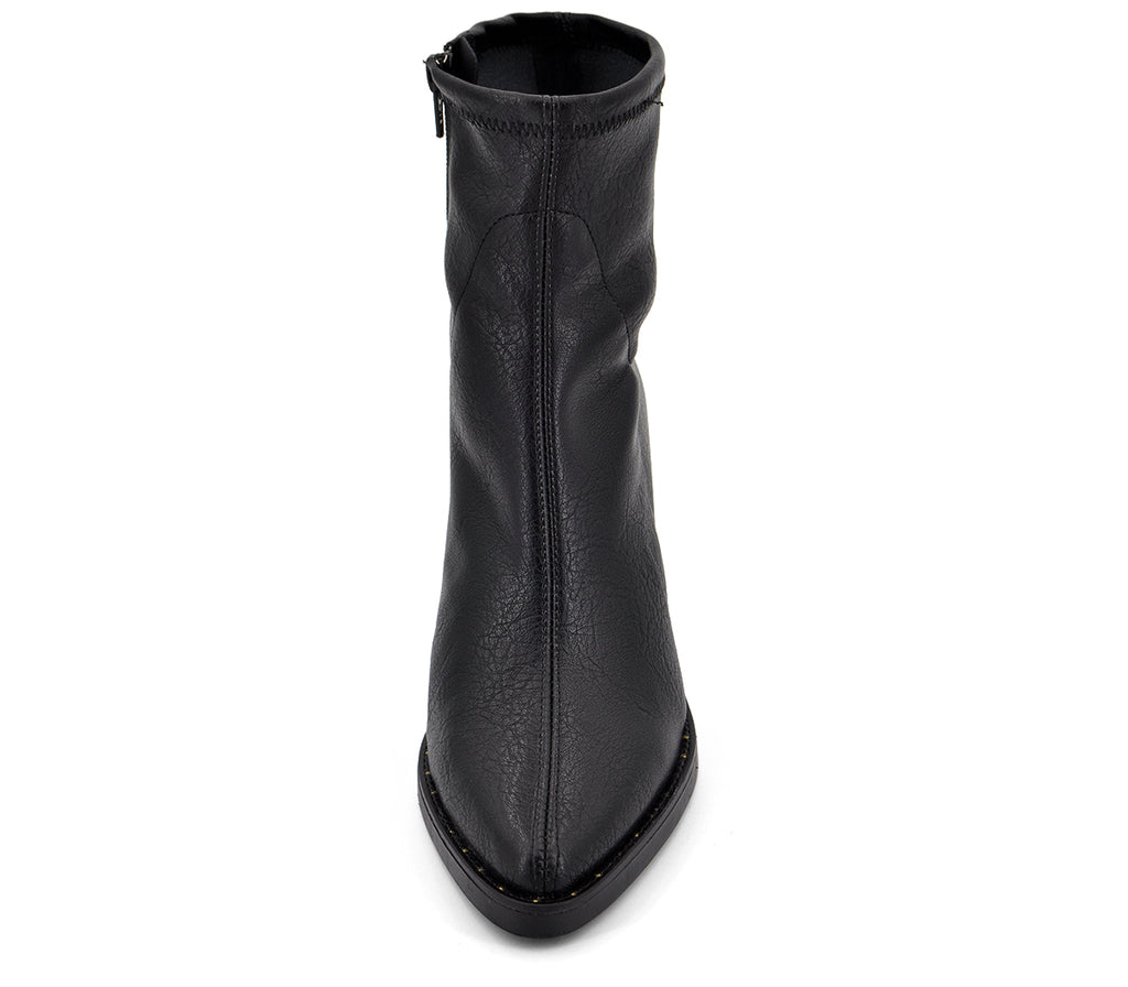 W-7 BOTÍN COWBOY NAPA ELÁSTICA NEGRA