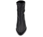 W-7 BOTÍN COWBOY NAPA ELÁSTICA NEGRA